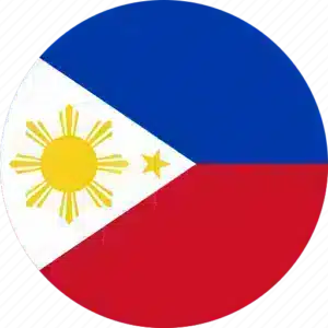 Flag of The Philippines Circle 512 - Países sin visado de Santa Lucía