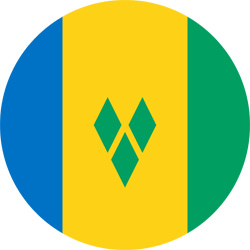 flag round 250 39 - St. Kitts & Nevis Visa Free Countries
