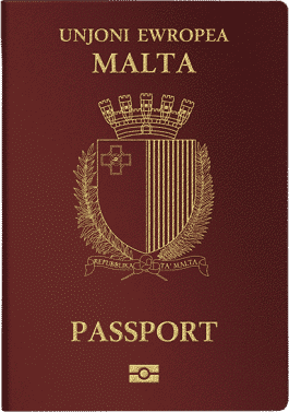 Malta passport cover - Các quốc gia miễn thị thực Malta