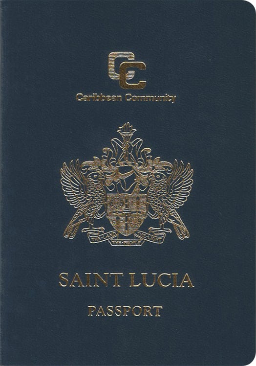Saint Lucia - سەینت لوسیا ڤیزا وڵاتانی ئازاد