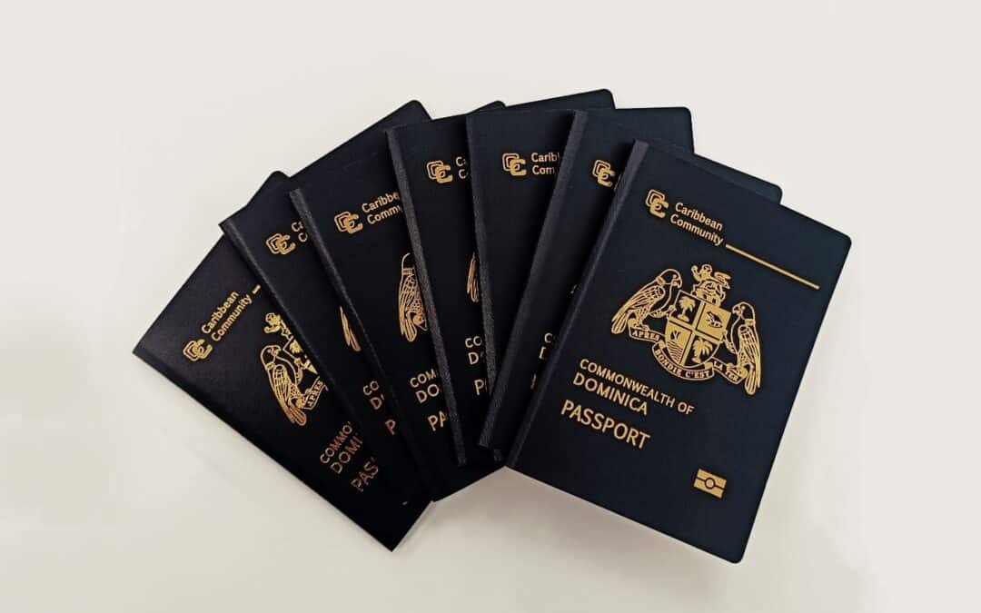 What is the rank of Dominica passport in 2023?